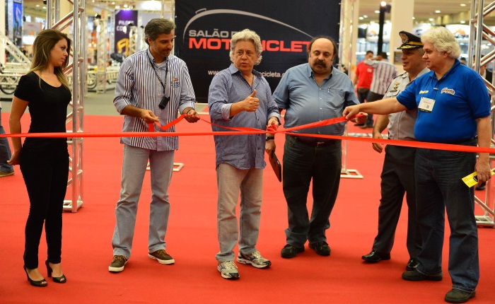 Eduardo Enomoto/R7 O Salão da Motocicleta abre as portas ao público nesta quinta (08) de olho no mercado de duas rodas. O evento, que vai até este domingo (11), reúne concess...